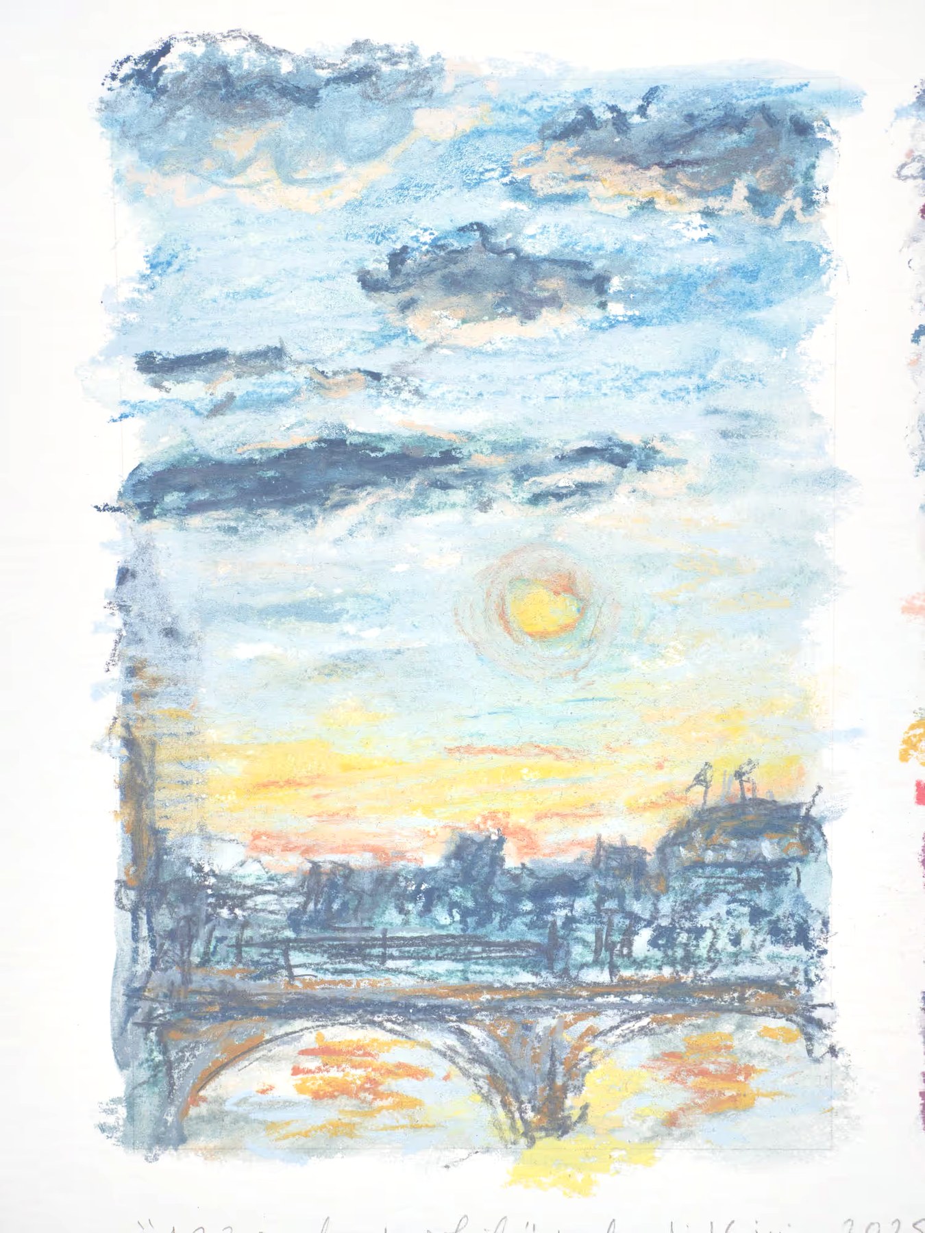 Panneau 1 du triptyque, lundi 16 juin 2025