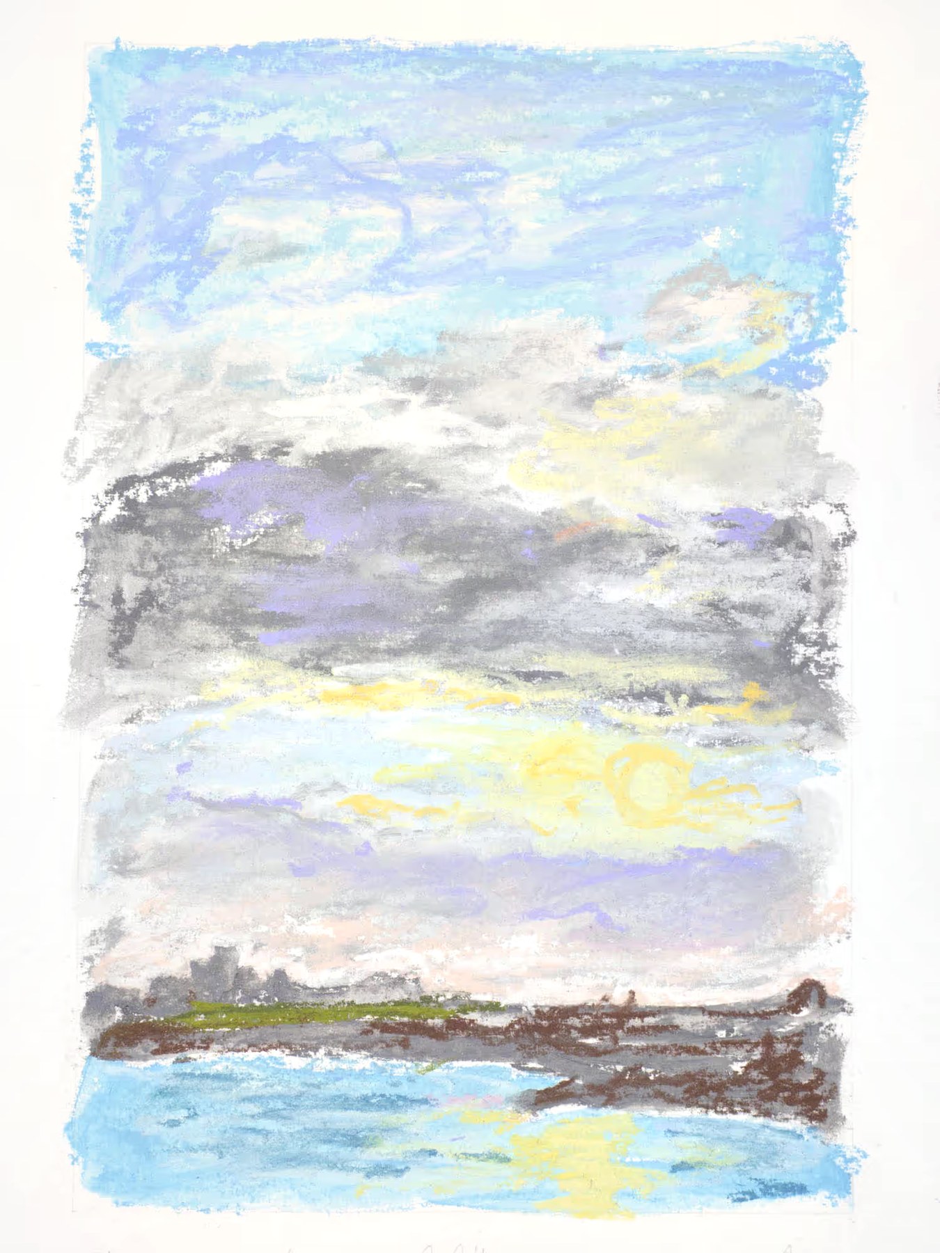 Panneau 1 du triptyque, mercredi 17 avril 2024