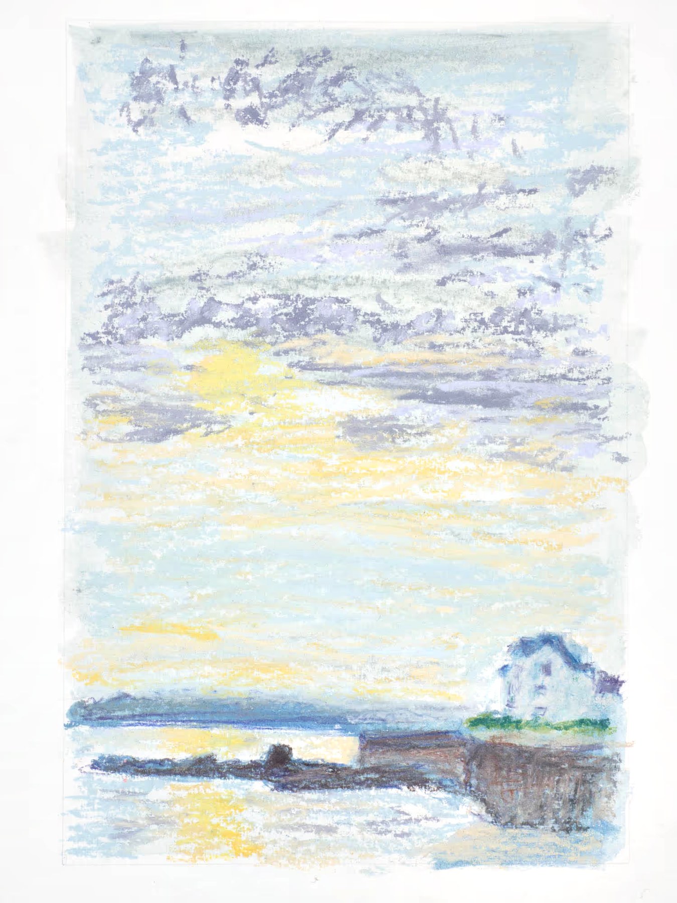 Panneau 1 du triptyque, vendredi 10 mai 2024