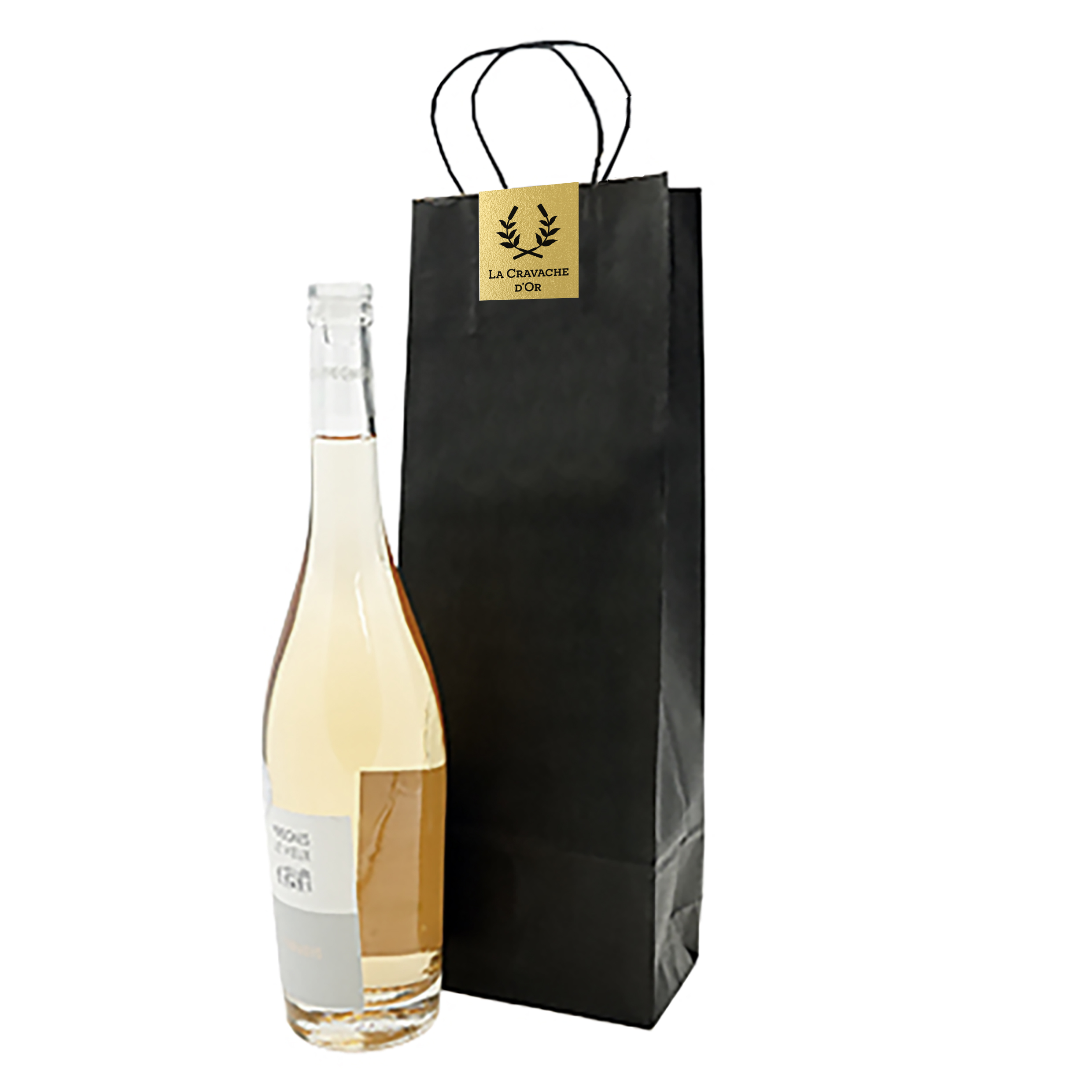 Stickers bouteille de vin